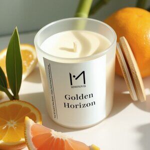 Luxury Soy & Coconut Wax Candle | 8.5 oz Frosted Glass | Hand-Poured, Clean & No